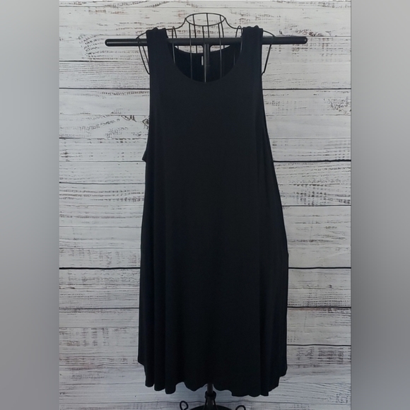 Old Navy Black Sleeveless T-shirt Dress szXXL - Picture 1 of 4